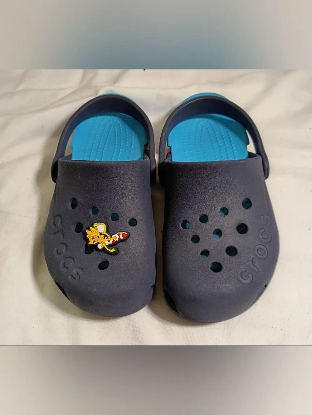 Kids Baya Clogs Size C11 Navy Blue Light Blue Boys Girls Toddler Sandal